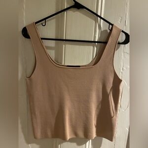 House of Harlow 1960 Beige Tank Top